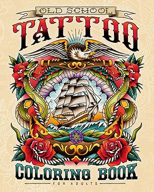 Tattoo Coloring Book