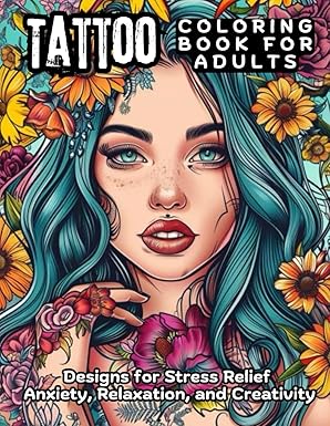 Tattoo Coloring Book